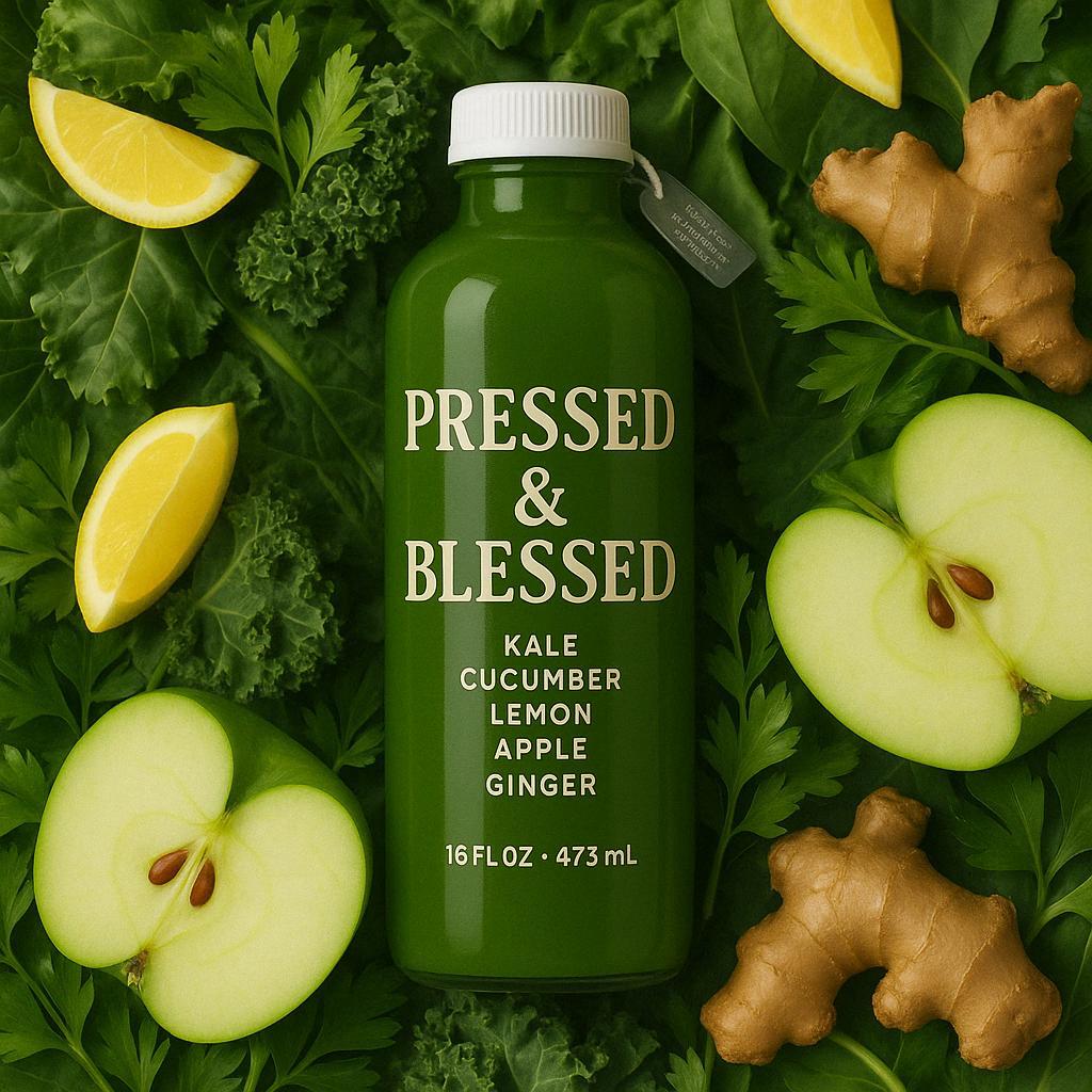 Pressed & Blessed Green Booster